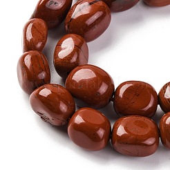 Chapelets de perles en jaspe rouge naturel&nbsp;G-G146-A04-02