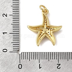 Ottone micro spianare pendenti zirconi&nbsp;KK-H092-02C-G