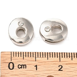 Alphabet Slide-On Charms für Armband Armband machen&nbsp;ALRI-O012-O-NR