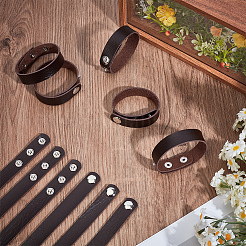 18 Stück PU-Leder-Schnapparmbänder für Damen und Herren&nbsp;BJEW-CY0001-13C