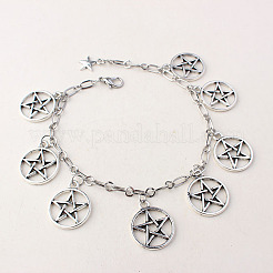 Bracelets à breloques en alliage creux&nbsp;FS-WGF85E6-01