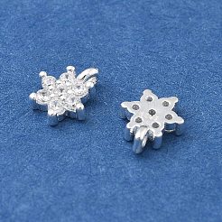 925 Sternanhänger aus Sterlingsilber mit Mikropavé und klarem Zirkonia&nbsp;STER-D302-04A-S