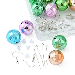 Kit per la creazione di orecchini pendenti con palla da discoteca fai da te&nbsp;DIY-FS0004-02