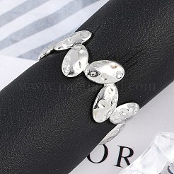 Anelli polsini aperti in acciaio inossidabile 304 per donna&nbsp;RJEW-A056-02P