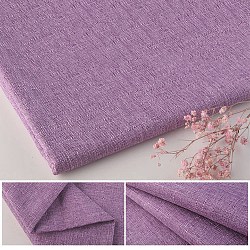 Tissu en lin imitation polyester, Couverture de canapé, Accessoires de vêtement, rectangle, violette, 29~30x19~20x0.09 cm