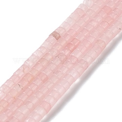 Natural Jade Beads Strands, Disc, Dyed, Heishi Beads, Pink, 2x3mm, Hole: 0.8mm, about 178pcs/strand, 15.04''(38.2cm)