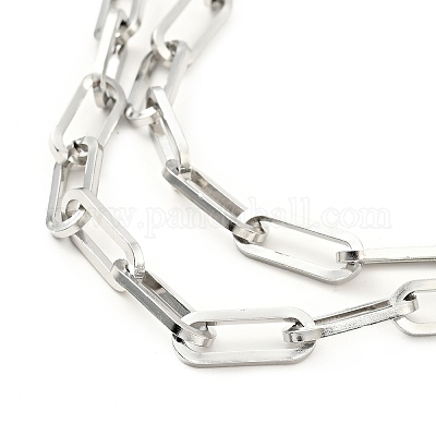 Wholesale 304 Stainless Steel Triple Layer Chains for Jeans Pants 