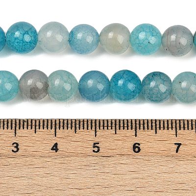 Natürliche Achat Perlen Stränge&nbsp;G-J361-01-8mm-1