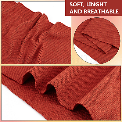 Polyester-Rippenstoff&nbsp;DIY-WH0504-411C-1