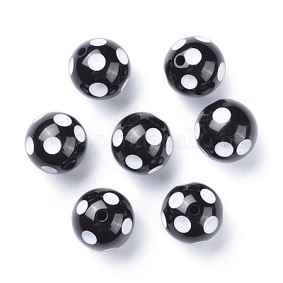 20mm Football Bubblegum Beads | Sports Beads | Football Beads | Football  Mom | Football Jewelry