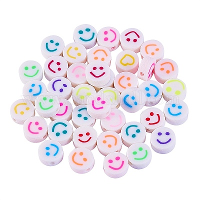 Wholesale 100Pcs Handmade Polymer Clay Beads 