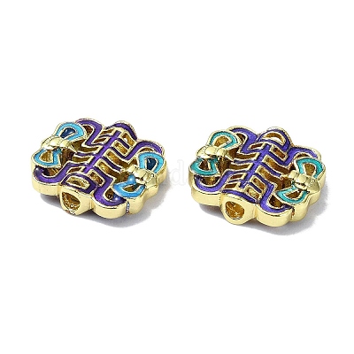 Handmade Cloisonne Perlen&nbsp;KK-M282-01G-04-1