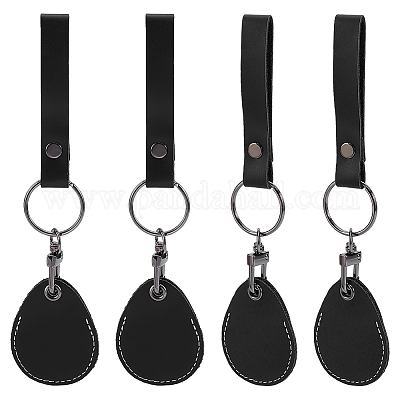 Portachiavi in pelle&nbsp;KEYC-WH0038-75-1