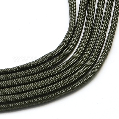 7 Inner Cores Polyester & Spandex Cord Ropes, Solid Color, for Rope  Bracelets Making, Dark Slate Gray, 4~5mm, about 109.36 yards(100m)/bundle