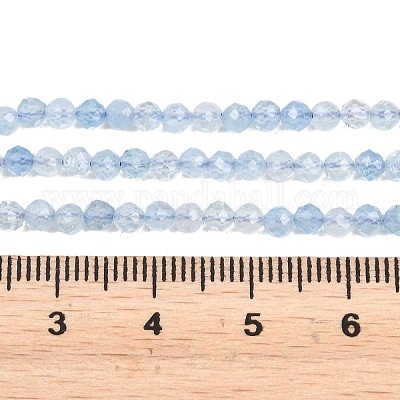 Natürliche Aquamarin Perlen Stränge&nbsp;G-RM250101-B31-1