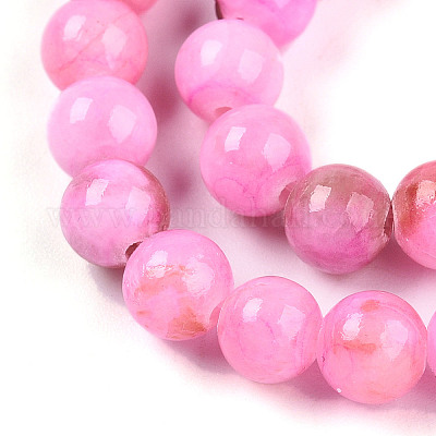 Chapelets de perles en jade persan naturel&nbsp;G-A255-A02-01G-1