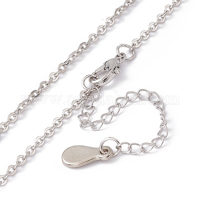 Wholesale Sublimation Blank Aluminum Pendant Necklace 