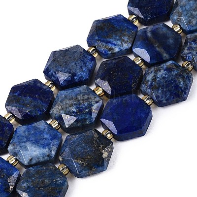 Natürlicher Lapislazuli Perlenstränge&nbsp;G-N368-01A-05-1