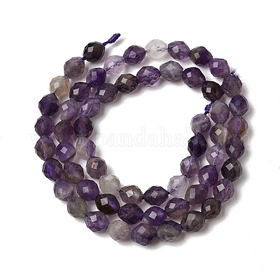 Natürlichen Amethyst Perlen Stränge&nbsp;G-K376-F03-01-1