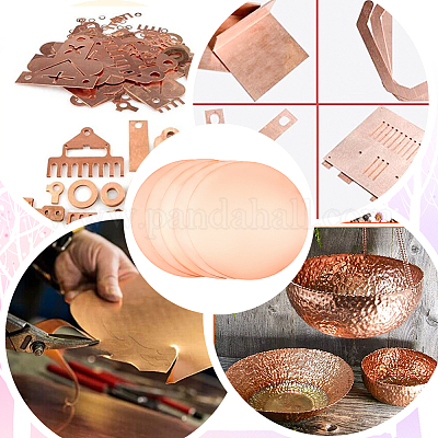 Lastre di rame&nbsp;KK-WH0058-09-1