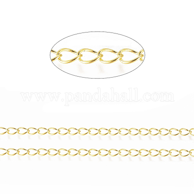 Catene di ottone ritorti&nbsp;CHC-Q001-5x4mm-G-1