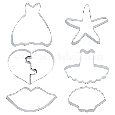 Shop CRASPIRE Cookie Cutters Shapes Baking Set for Jewelry Making -  PandaHall Selected