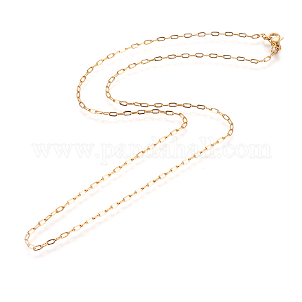 304 Edelstahl-Kabelketten Halsketten MAK-L015-37A-1