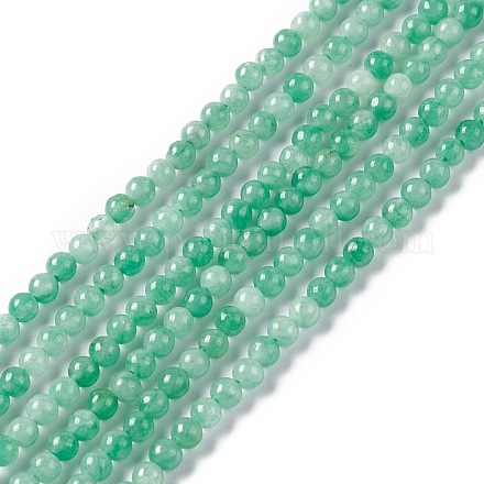 Natürliche Jade Perlen Stränge G-C247-02A-1