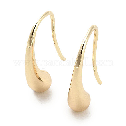 Латунные серьги-капли для женщин KK-C054-27G-1