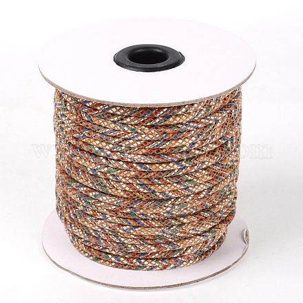Round Polyester Cotton Cords OCOR-L028-02-1