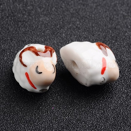 Handmade Porcelain Beads PORC-I008-09-1