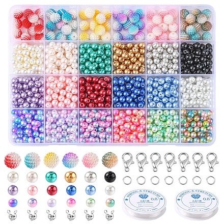 Kit per la creazione di collane con braccialetti di perle fai da te DIY-FS0003-14-1