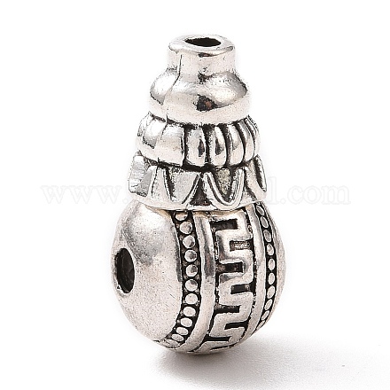 Alliage de style tibétain 3 trou perles gourou FIND-A031-05AS-1