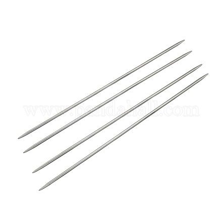 Aiguilles à tricoter double pointes en acier inoxydable (dpns) TOOL-R044-240x2.5mm-1