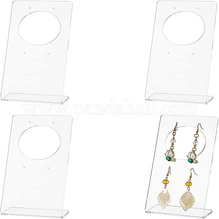 Transparente Acryl-Ohrring-Displayständer EDIS-WH0012-17-1