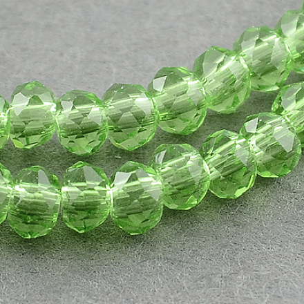 Transparent Glass Beads Strands GLAA-R135-2mm-11-1