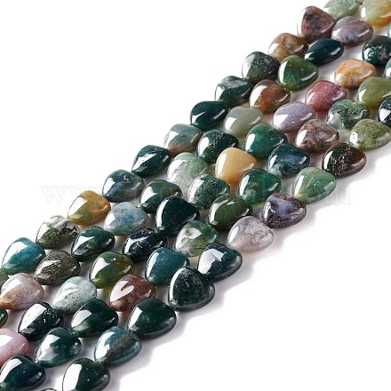 Chapelets de perles en agate indienne naturelle G-B022-04-1