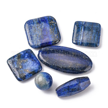Perles en lapis-lazuli naturel G-K311-15-1