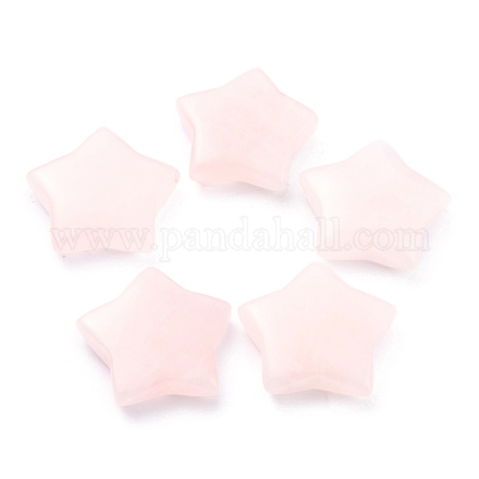 Perlas naturales de cuarzo rosa G-O196-06B-1