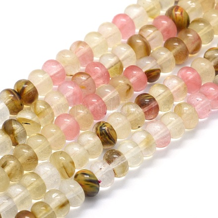 Chapelets de perles en verre de peau de tigre G-E507-10B-8mm-1