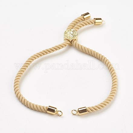 Création de bracelets à cordon torsadé en nylon X-MAK-F018-08G-RS-1