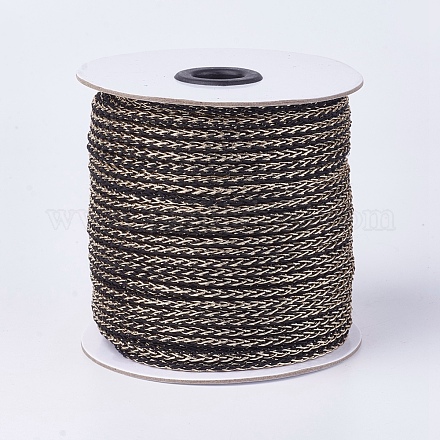 Cordón trenzado de resina y poliéster OCOR-F008-E03-1