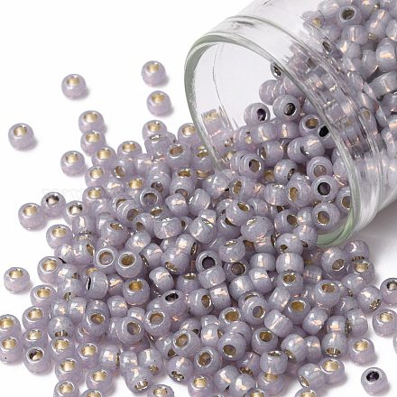 TOHO Round Seed Beads SEED-XTR08-PF2122-1