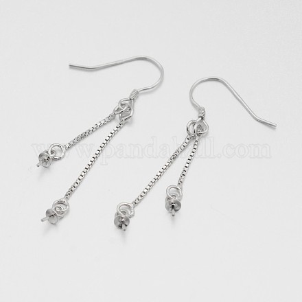 Sterling Silver Earring Hooks Findings STER-M089-03-1