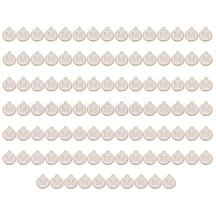 Charms aus vergoldeter Emaille-Legierung ENAM-SZ0001-26A-M-1