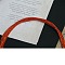 10Pcs PP Plastic Mizuhiki Cords, for Japanese Decorate Envelopes, Cards, Orange Red, 35.43 inch(90cm)