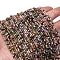 Mixed Gemstone Beads Strands, Faceted, Cube, 0.5~2.5x1.5~3.5x2~3mm, Hole: 0.5~0.7mm, about 166~181pcs/strand, 14.69''~15.04''(37.3~38.2cm)