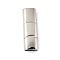 304 Stainless Steel Bayonet Clasps, Rectangle, Flat Hole, Stainless Steel Color, 43.5x14x8.5mm, Hole: 12.5x6.5mm