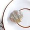 Cellulose Acetate(Resin) Claw Hair Clips, Hair Accessories for Girls Women, Shell Shape, Aqua, 41x34mm