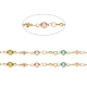 Handmade Brass Heart Link Chains CHC-I034-05G-2